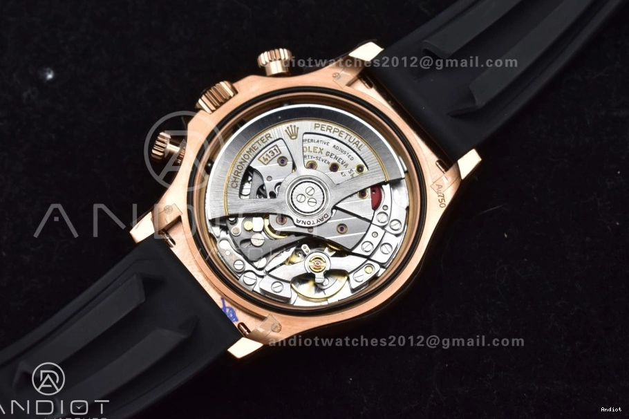 Strap SH4131 QF Daytona Best Edition Dial (Weighted) TravelReady RG 802 1:1 Oysterflex V6 126515 Black on 0730